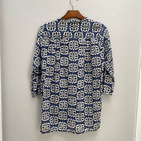 Original Roberta Roller Rabbit Tunic small blue white - Picture 4 of 8
